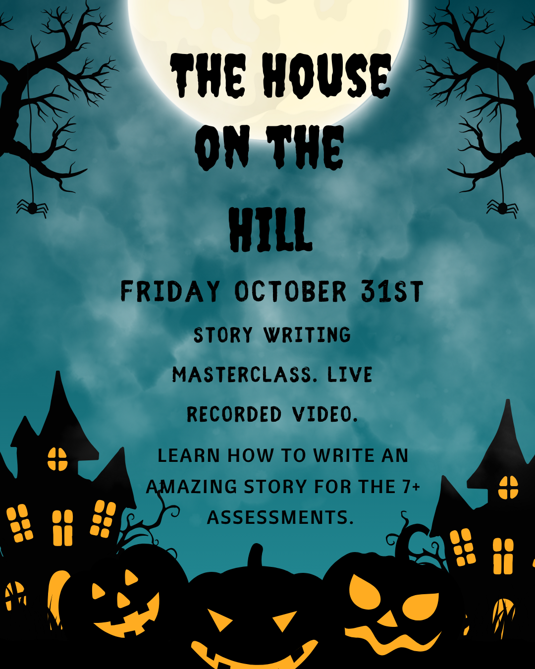 Dark Green Halloween Party Invitation Post (1).png