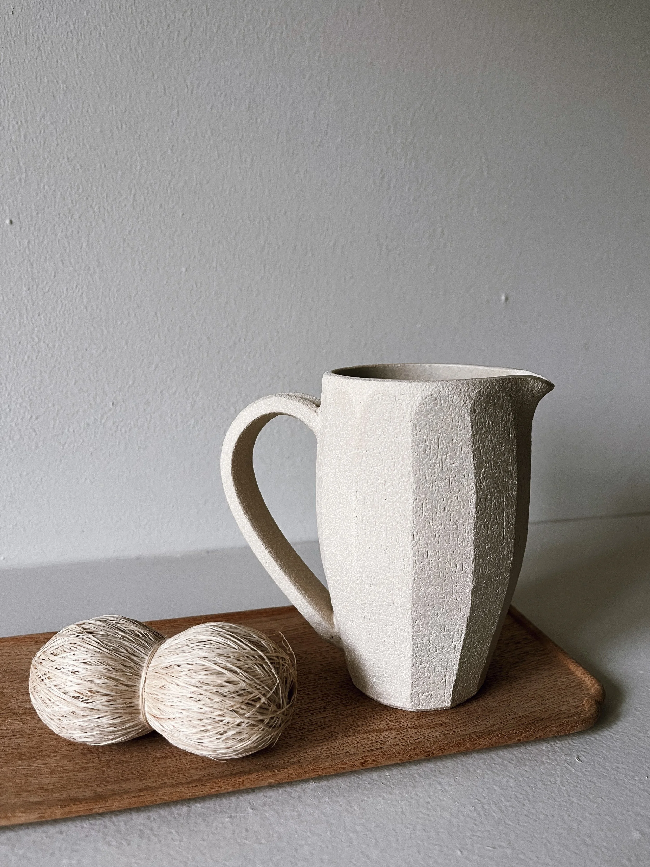Raw Carved Jug - 1