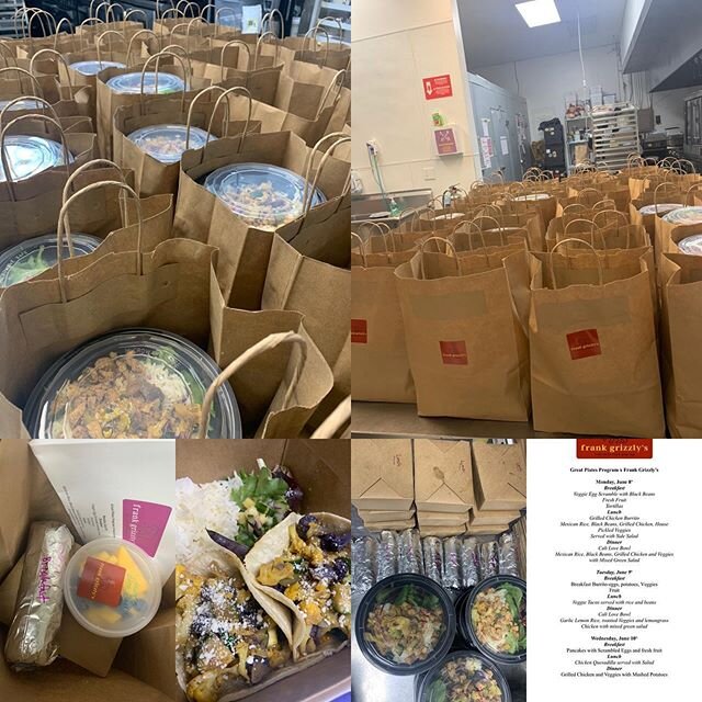 Another busy day in the kitchen preparing food for our families in #visitationvalley and for our senior citizen community through @sfnewdeal and @greatplatesdelivered .
.
.
We will be back again for another round of deliveries to our community tomorr