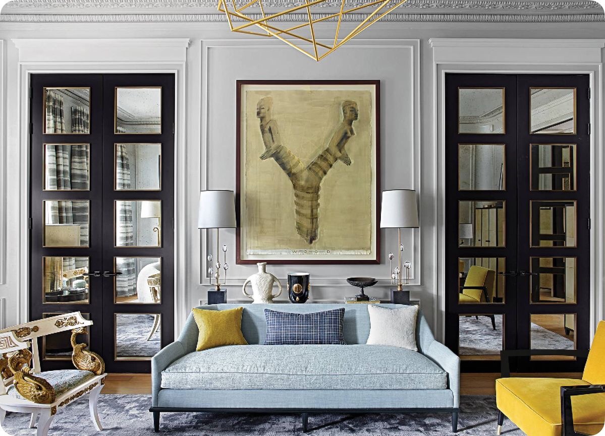 Luxurious and elegant living room a true example of Denoit’s mastery