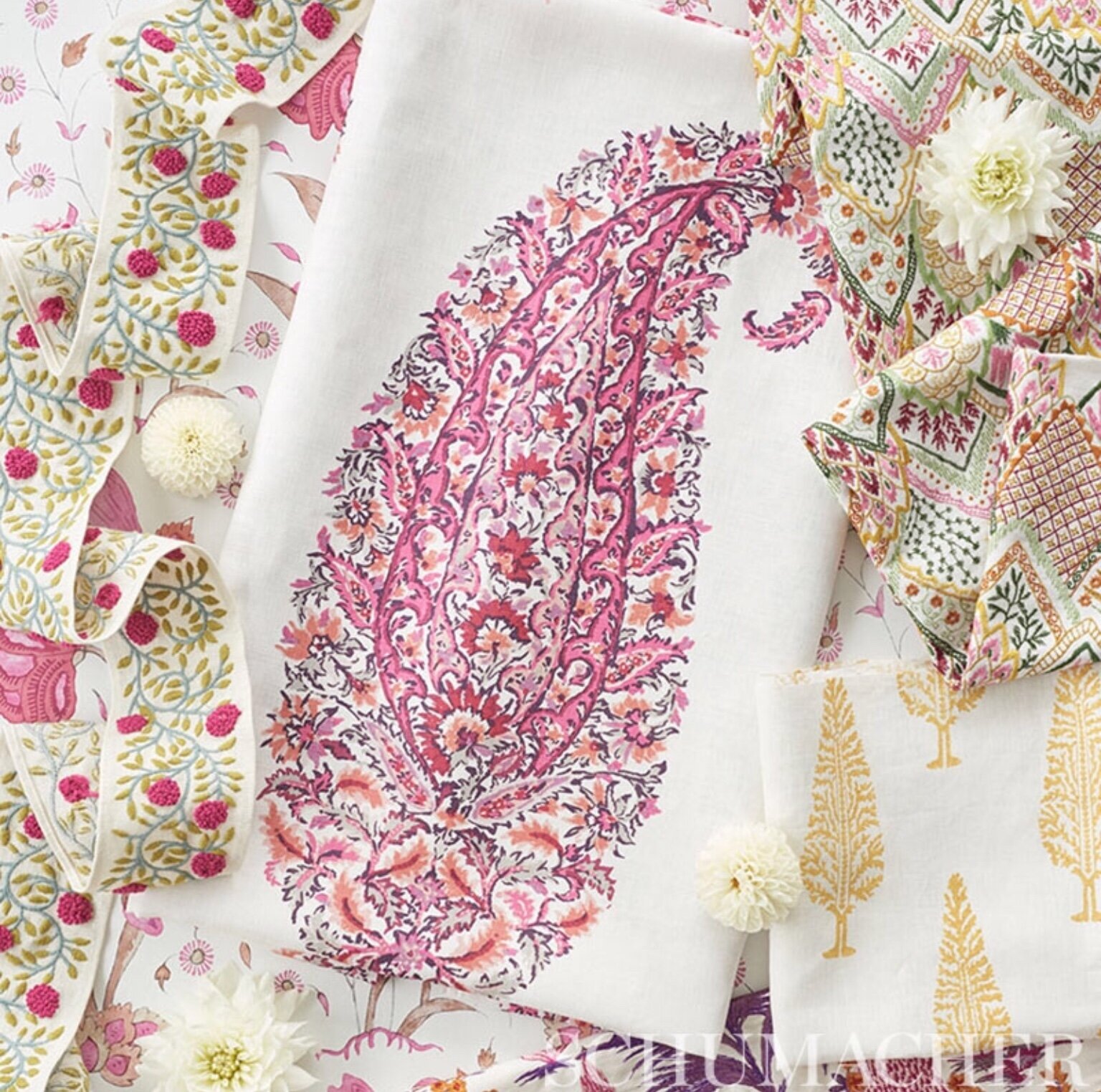 Cheerful mood board from same collection, makes you smile!