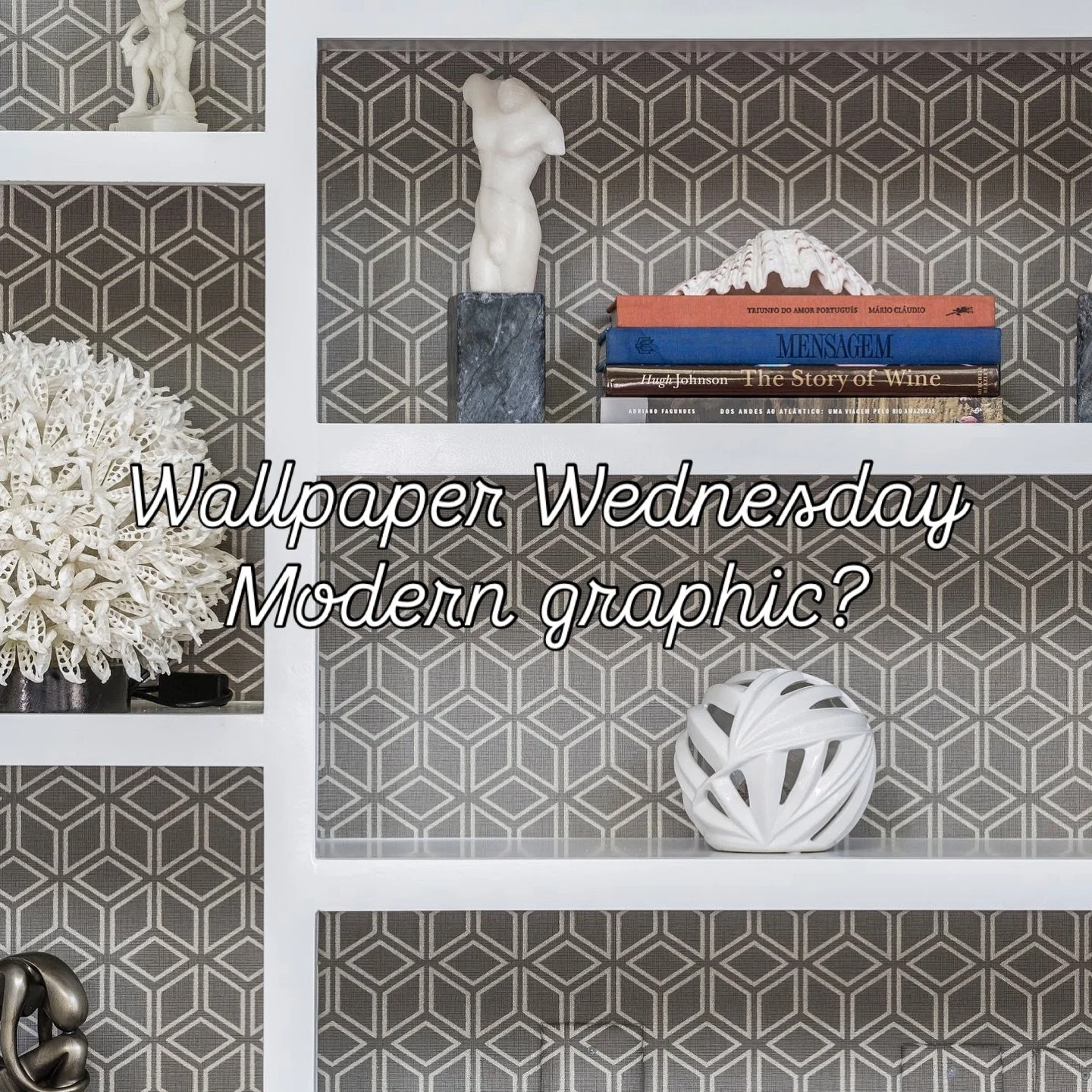 Wednesday wallpaper inspo
I love using wallpaper in our design projects,powder rooms,dining rooms,back of shelves,ceilings name it!
Whether it&rsquo;s graphic modern,floral,or just solid it elevates the space .
It&rsquo;s a secret sauce of great desi