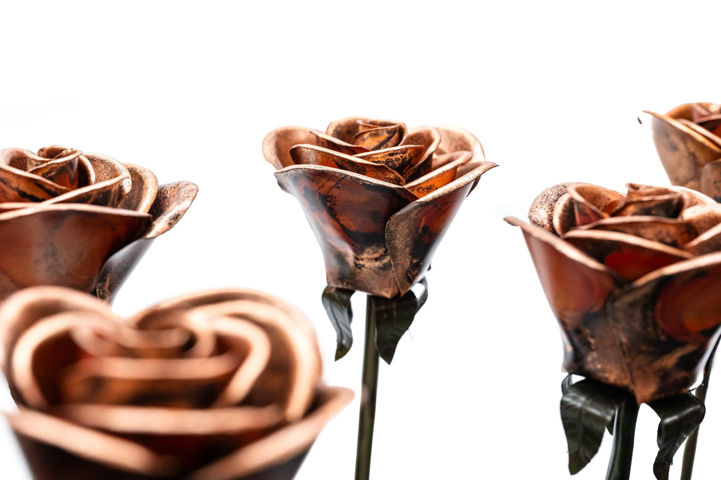 Handcrafted Copper Roses by Ryan Kelley — Wire By Ryan