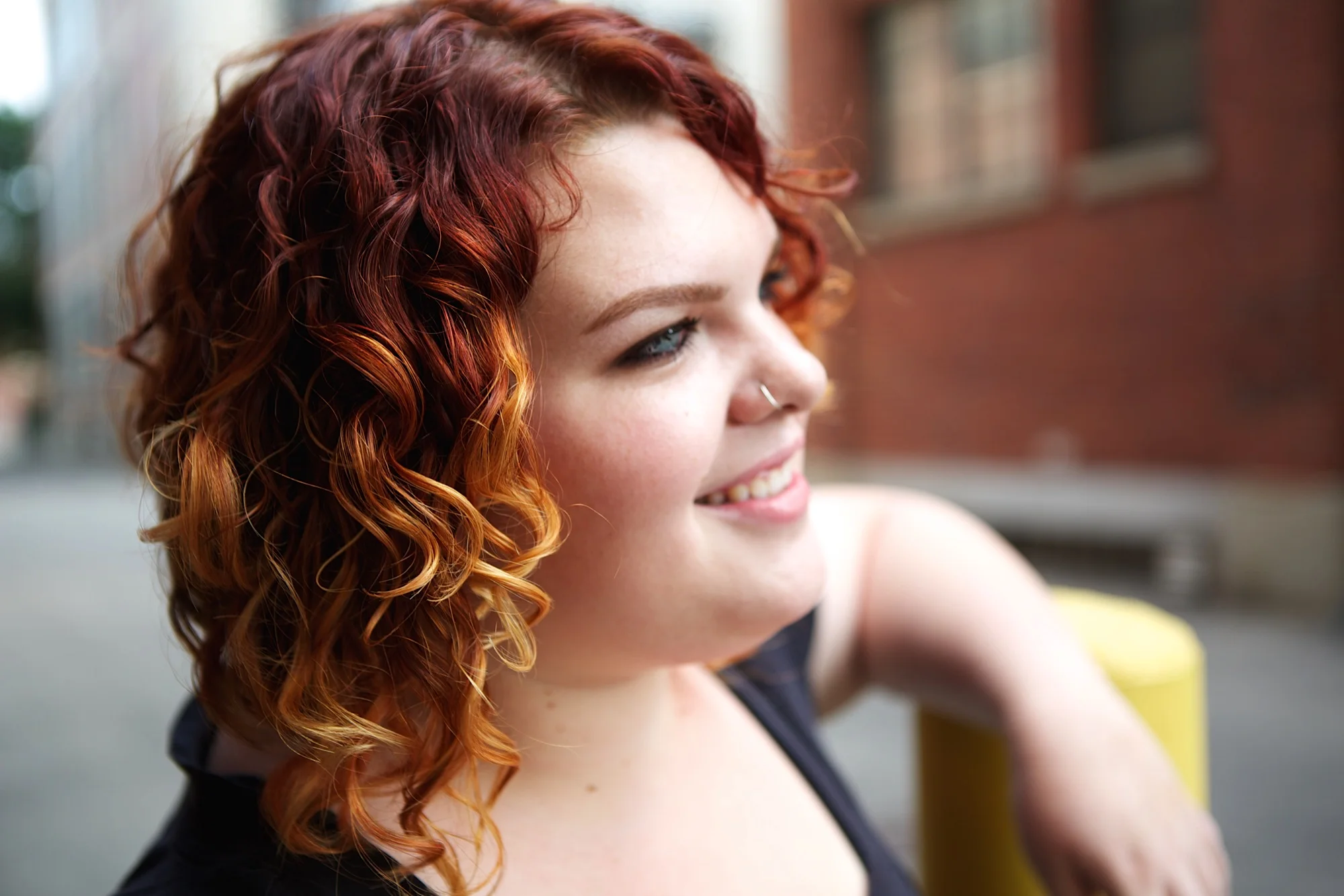 Hair color and cut