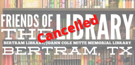 Friends of the Library Meeting-CANCELLED
