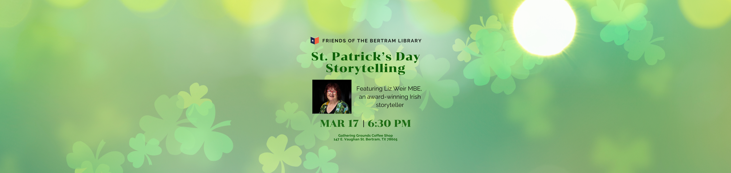 Friends of the Bertram Library  -  St. Patrick’s Day Storytelling