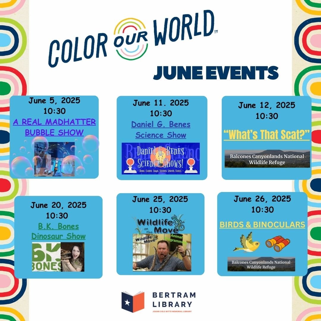 Summer Reading — Bertram Library