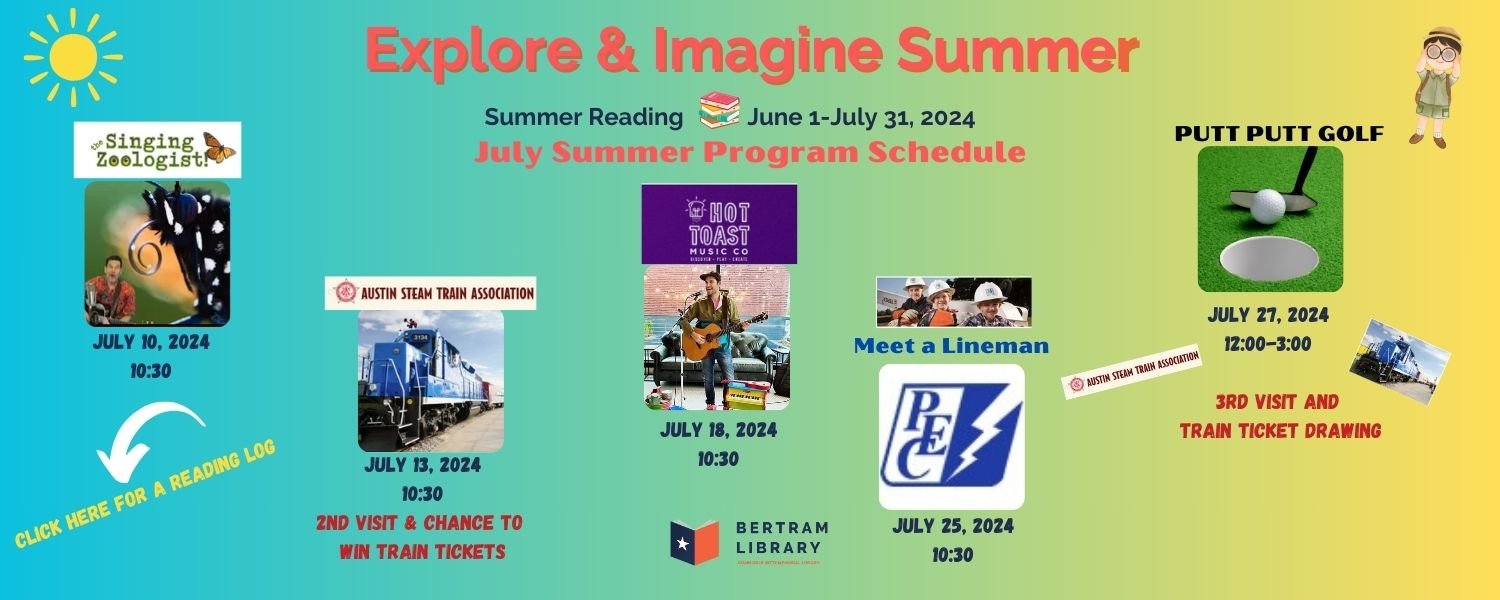 Summer Reading 2023 — Bertram Library