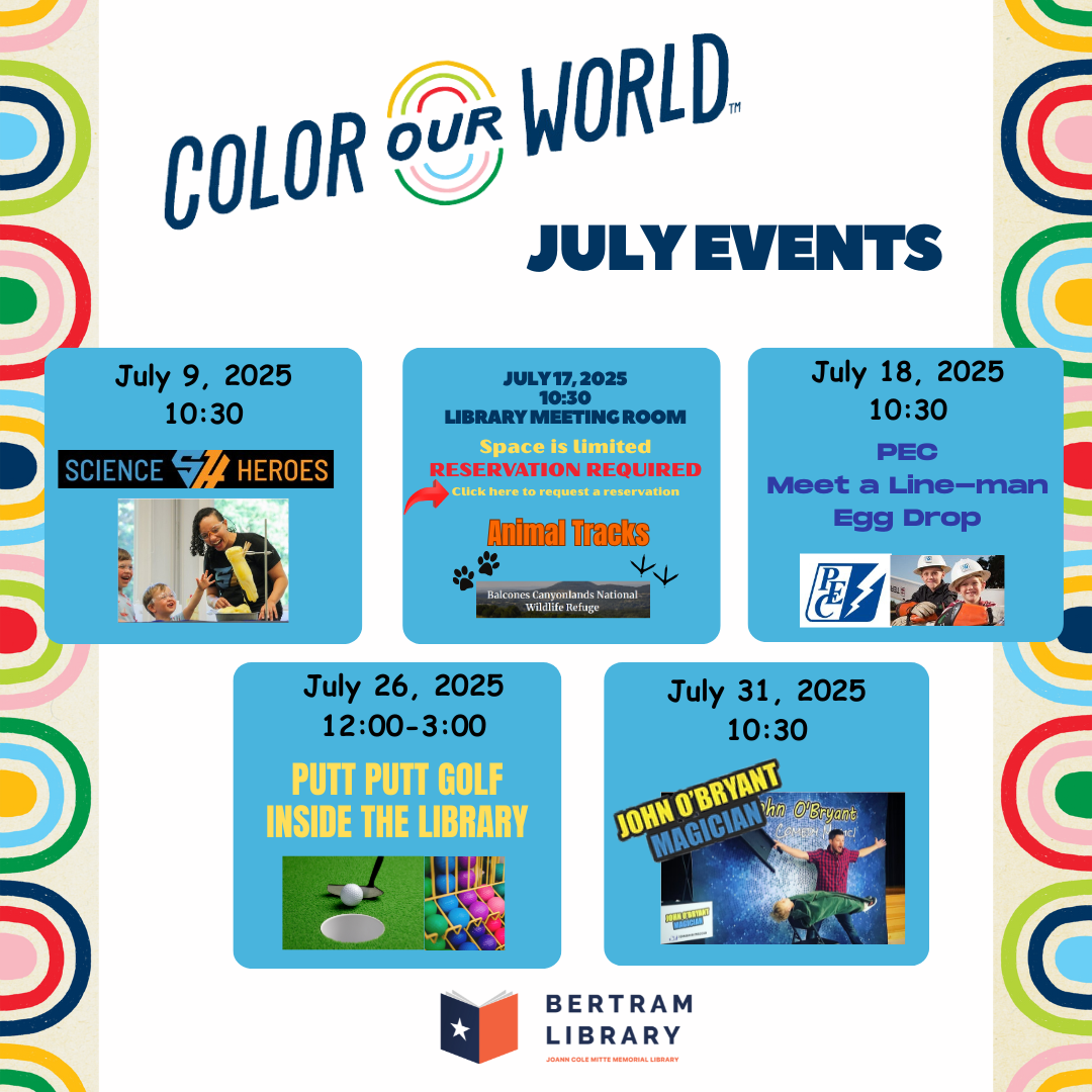 Summer Reading Bertram Library