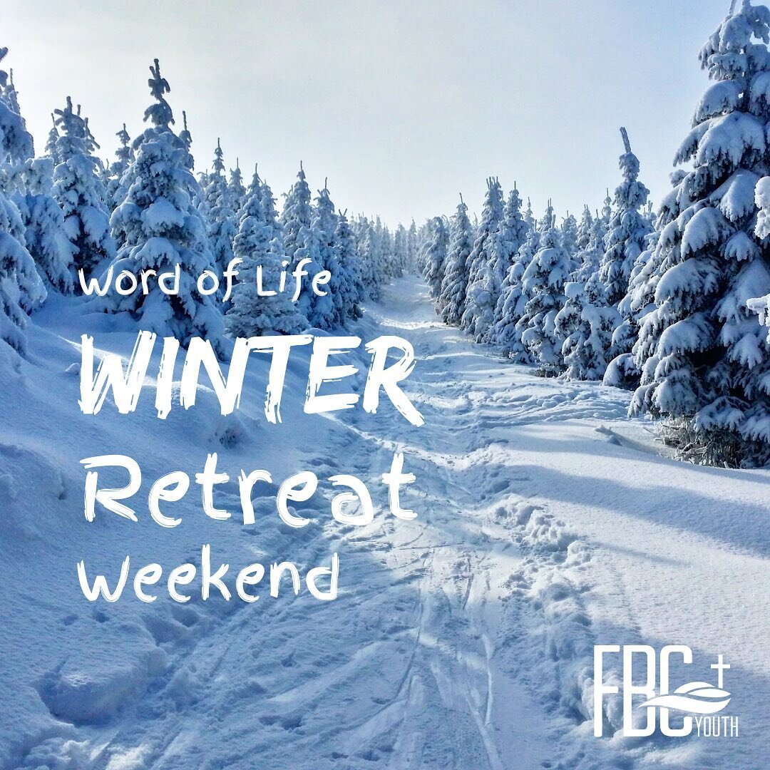 Retreat weekend is here! We hope everyone going has a blast and bring home that champion belt again this year. Thanks for all your hard work creating our church banner and cardboard sled @wolyouthcamp 

To everyone staying behind, we&rsquo;ll see you