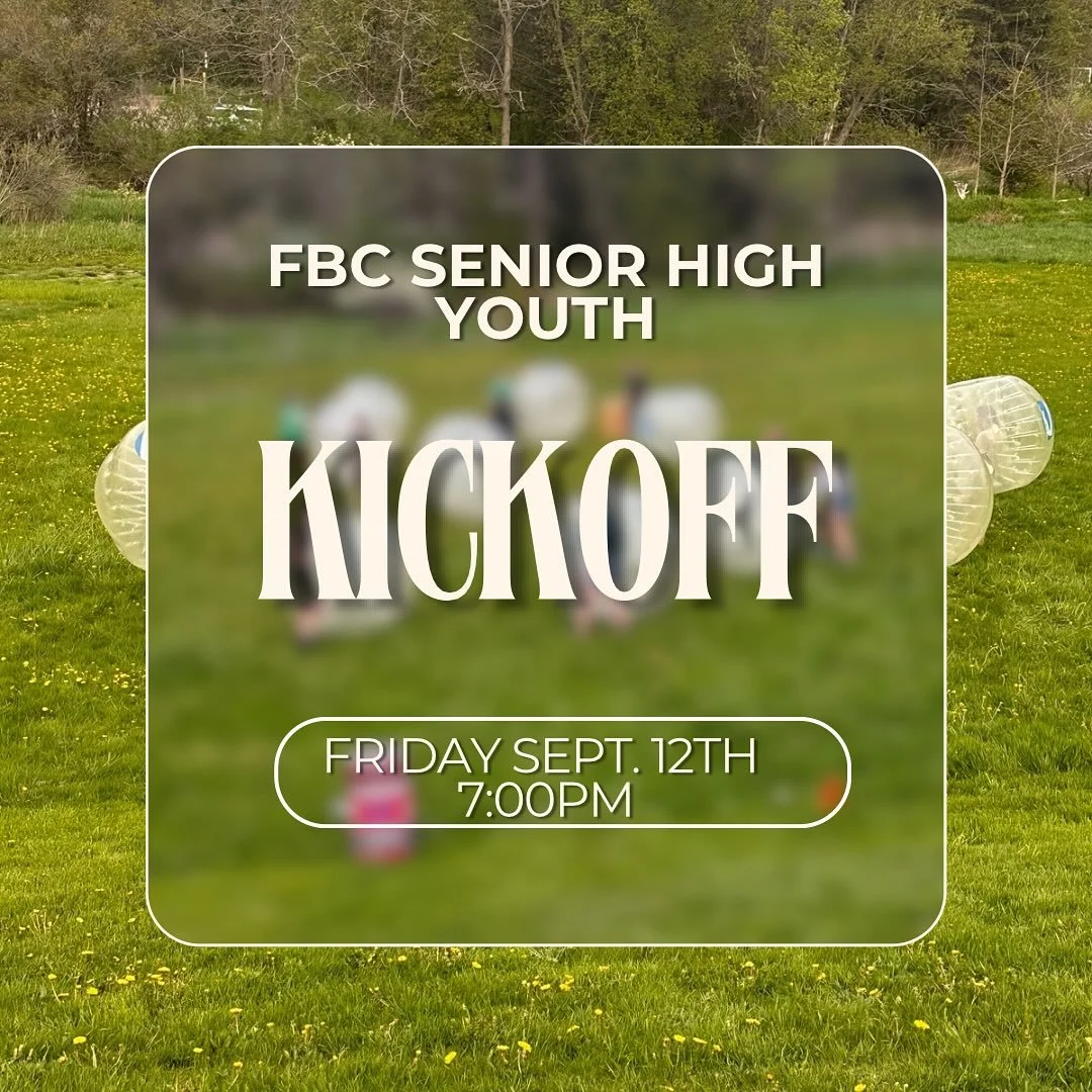 School has started and so have we!! Join us at FBC on Friday September 12th @ 7pm for our first night of the season!!