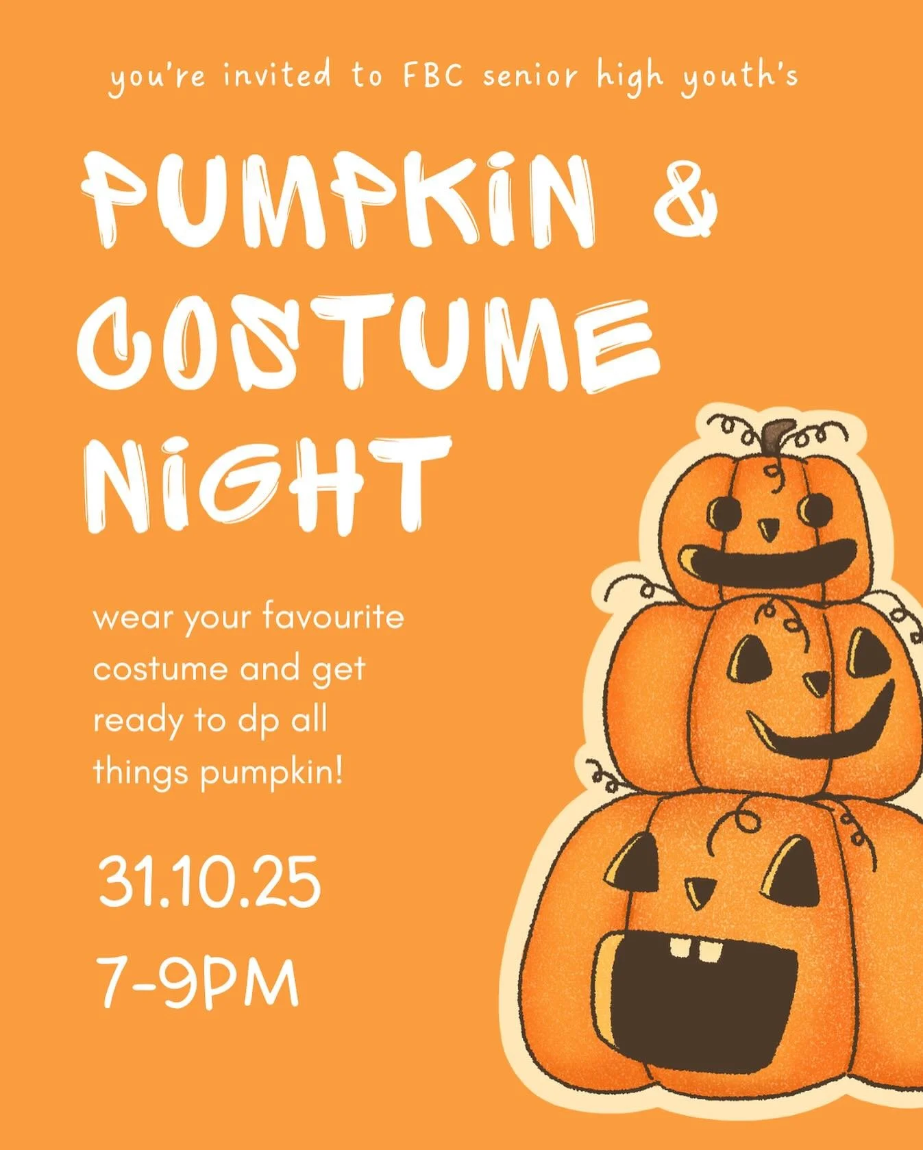 See you Friday night 7pm