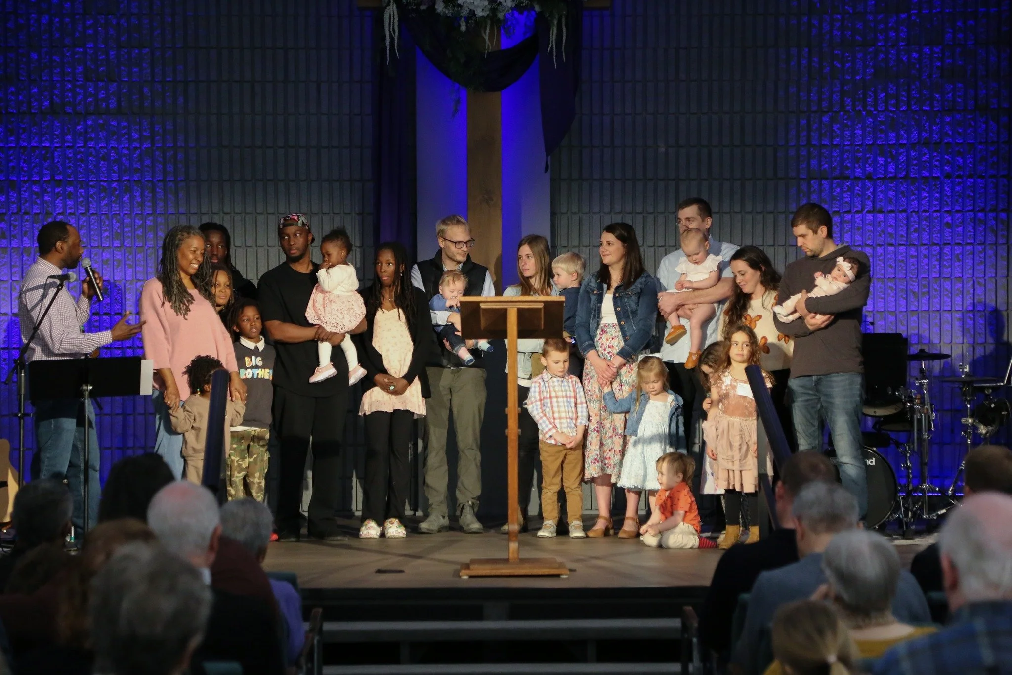 What a joy to see families dedicate their children to the Lord this past Sunday!
