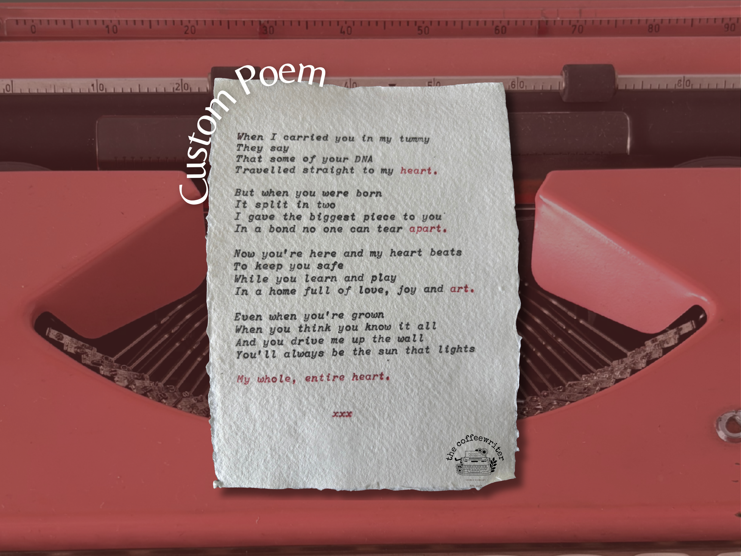 Custom Poem