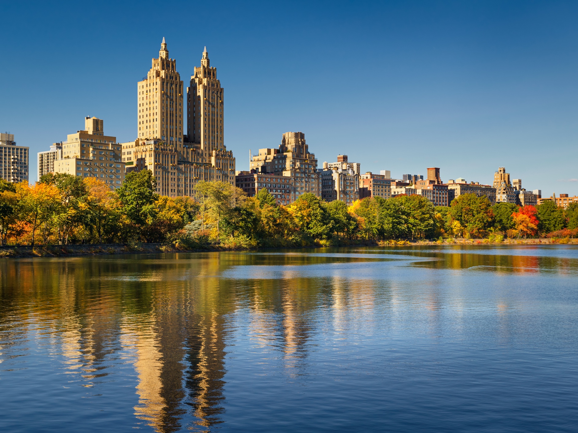 Central Park Reservoir is a favorite location for walk and talk or run and talk sessions