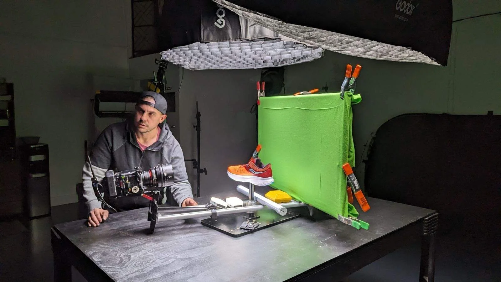 Saucony shoes vfx shoot