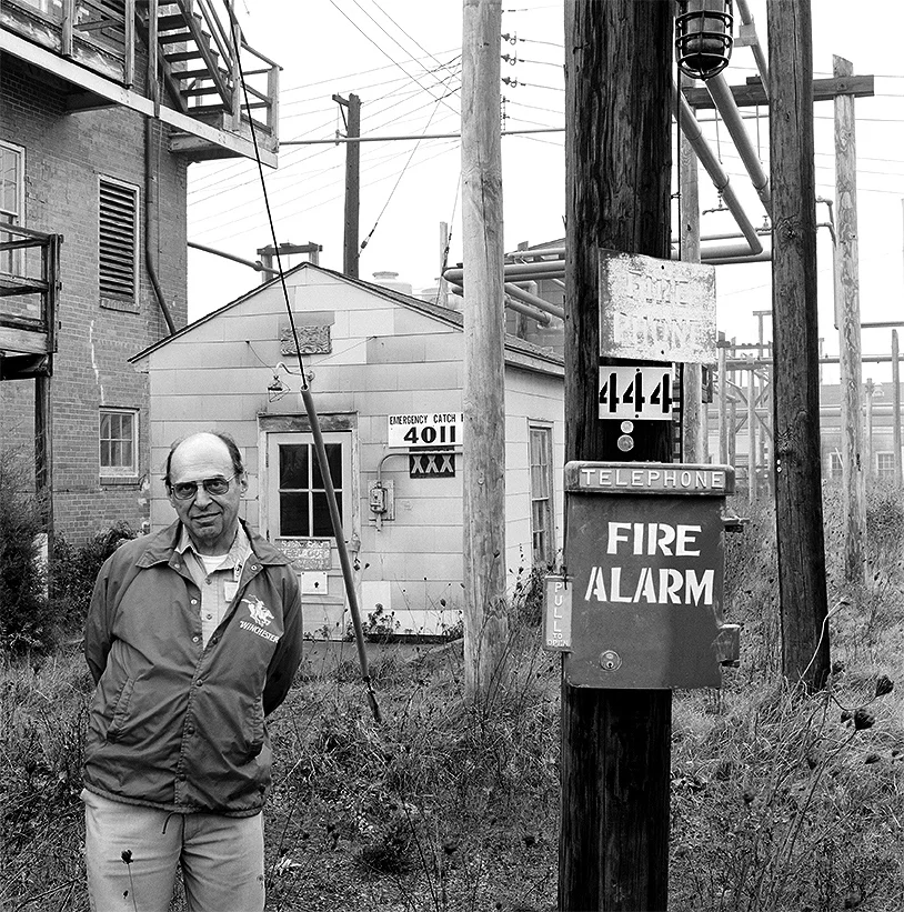   Verlyn Meuller, BAAP, 2001   Fire was a constant threat, even after production was shut down. The production buildings were saturated with enough propellant that lightning, or even a hand saw, could easily ignite a fire.  Verlyn Mueller was one of 