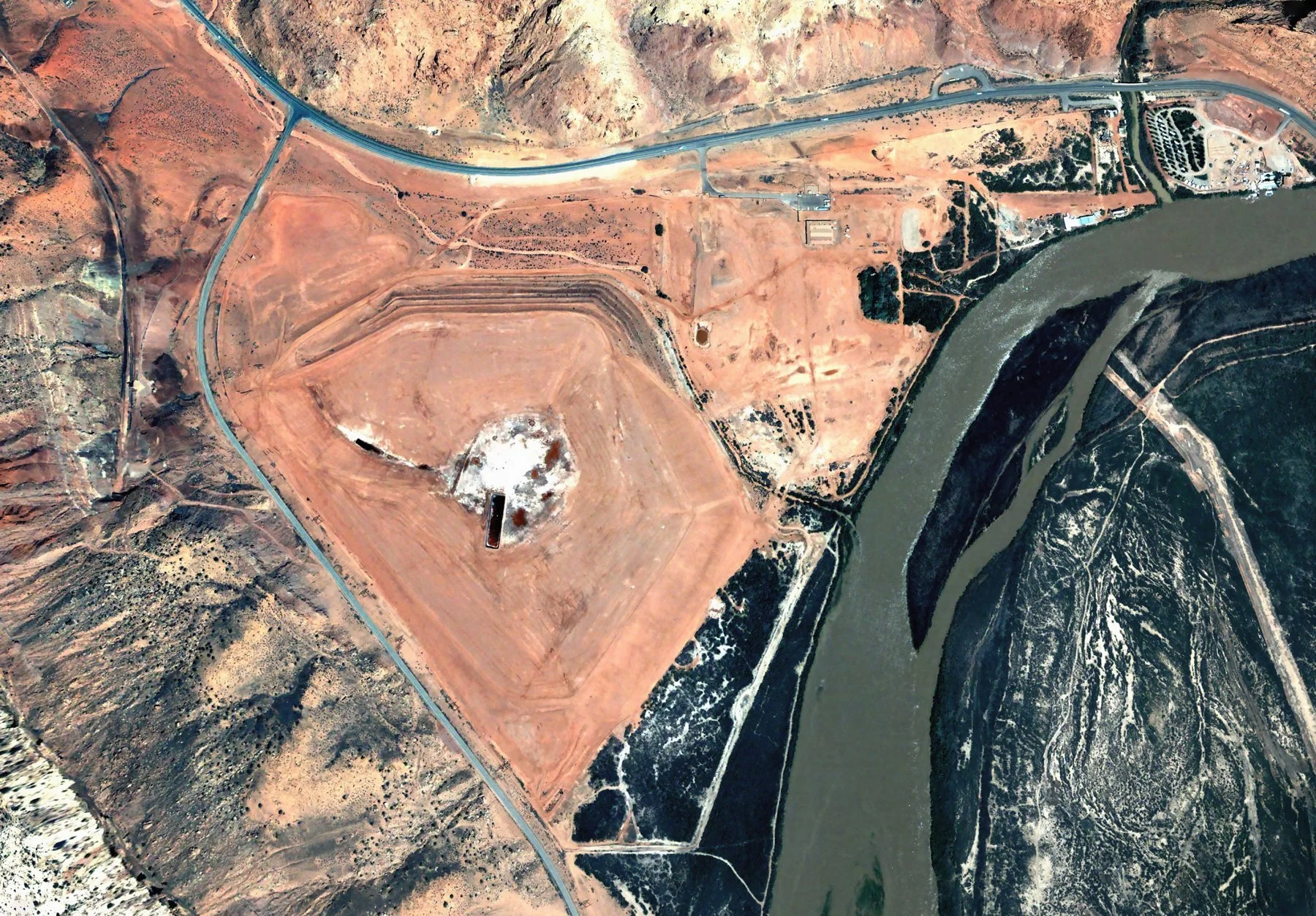 Uranium Mill Tailings Remediation Action, Moab, Utah, USA