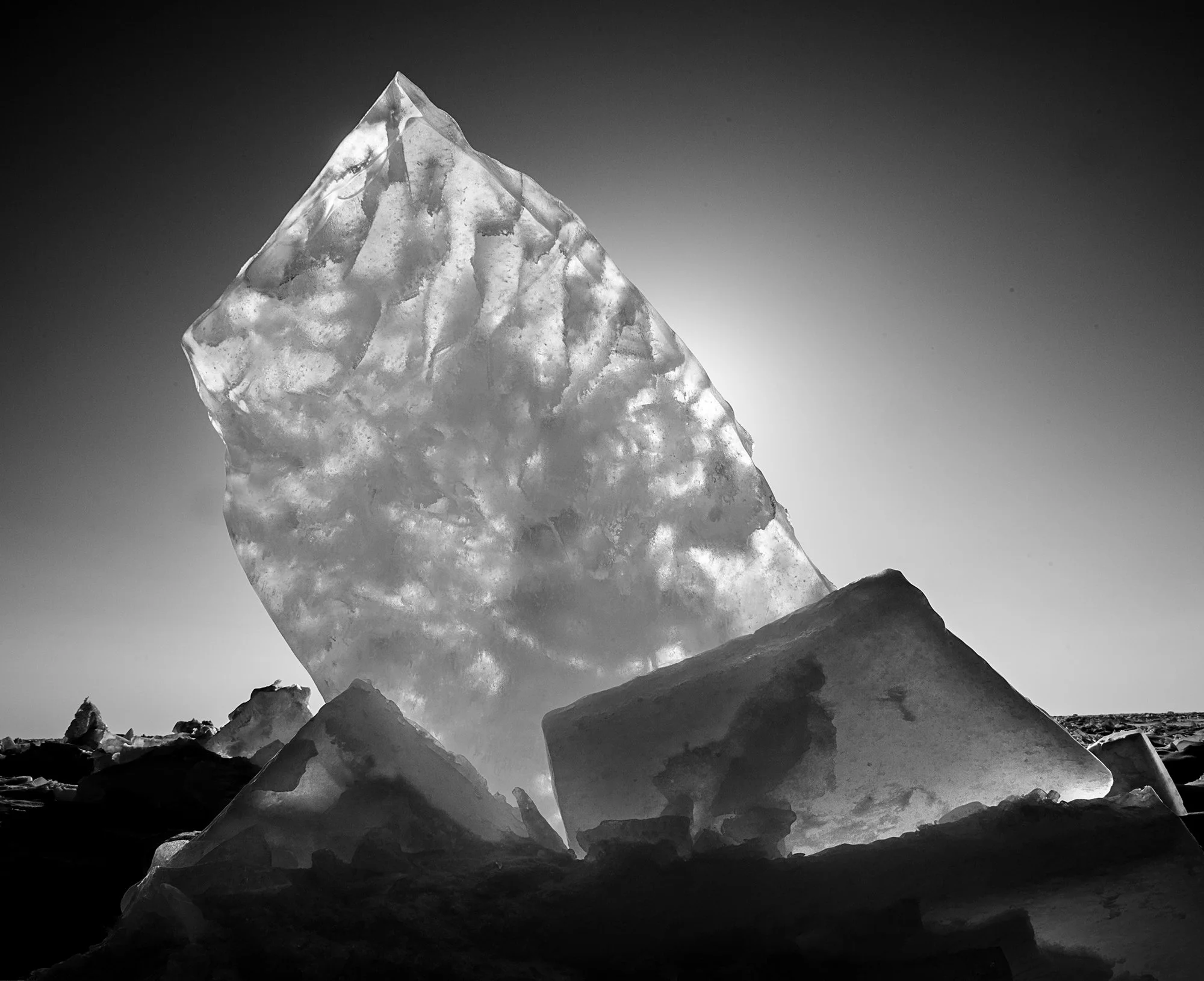 Ice, Lake Michigan #3, 2018
