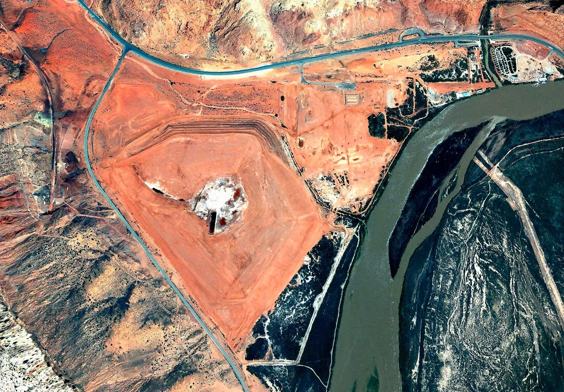 Uranium Mill Tailings Remediation Action, Moab, Utah, USA