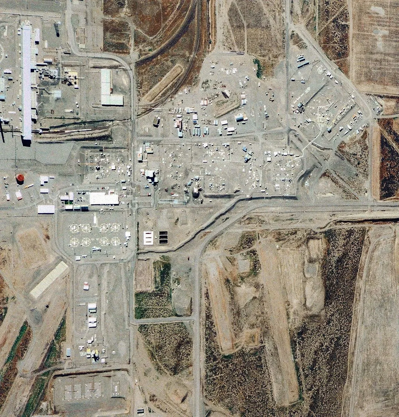 Tank Farm Area, Hanford Nuclear Reservation, Washington, USA