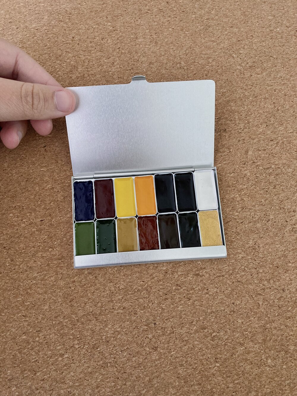14 Color Watercolor Set in Magnetic Case — Forest Culture Design