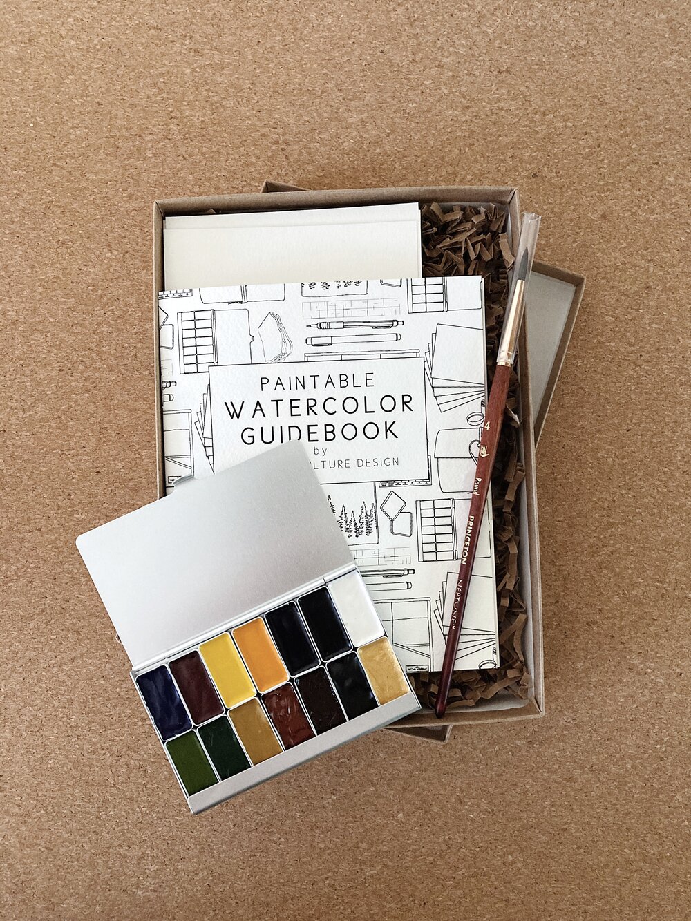 Watercolor Painting Kit - The Minimalist — Forest Culture Design