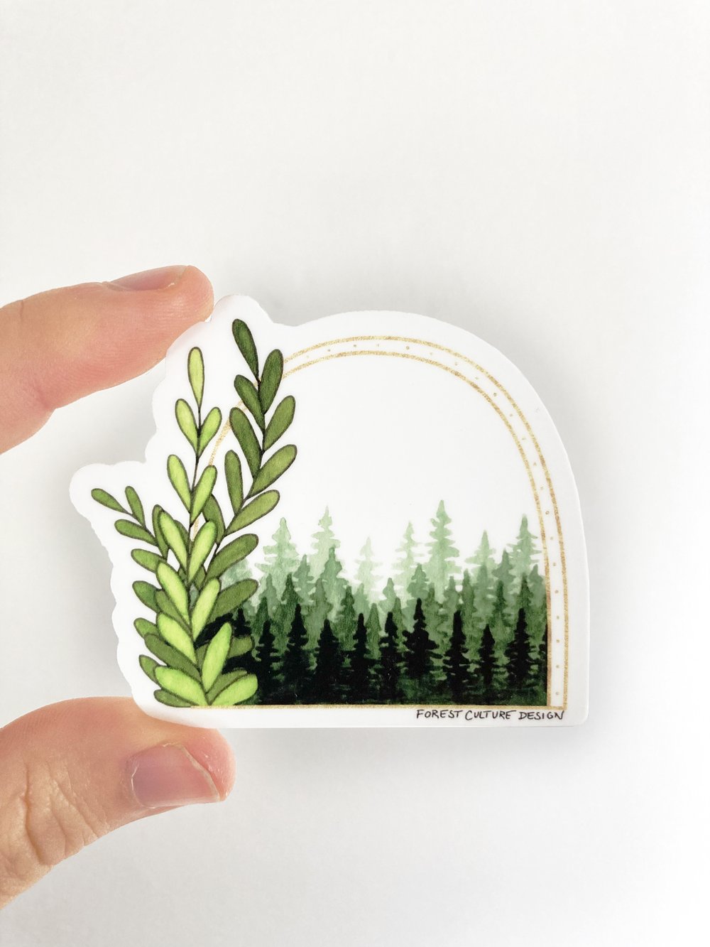 Forest Arch Sticker — Forest Culture Design