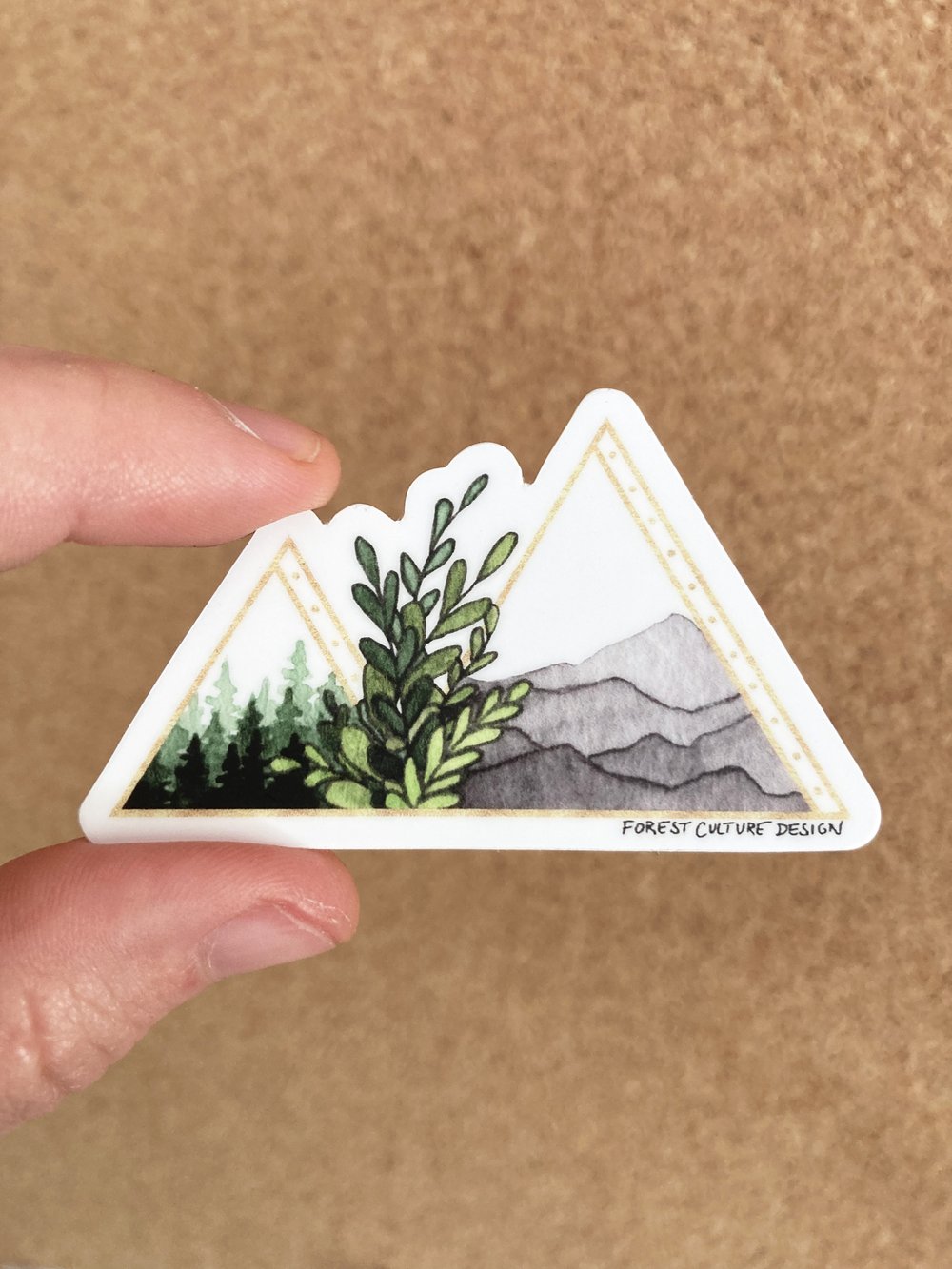 Forest Arch Sticker — Forest Culture Design