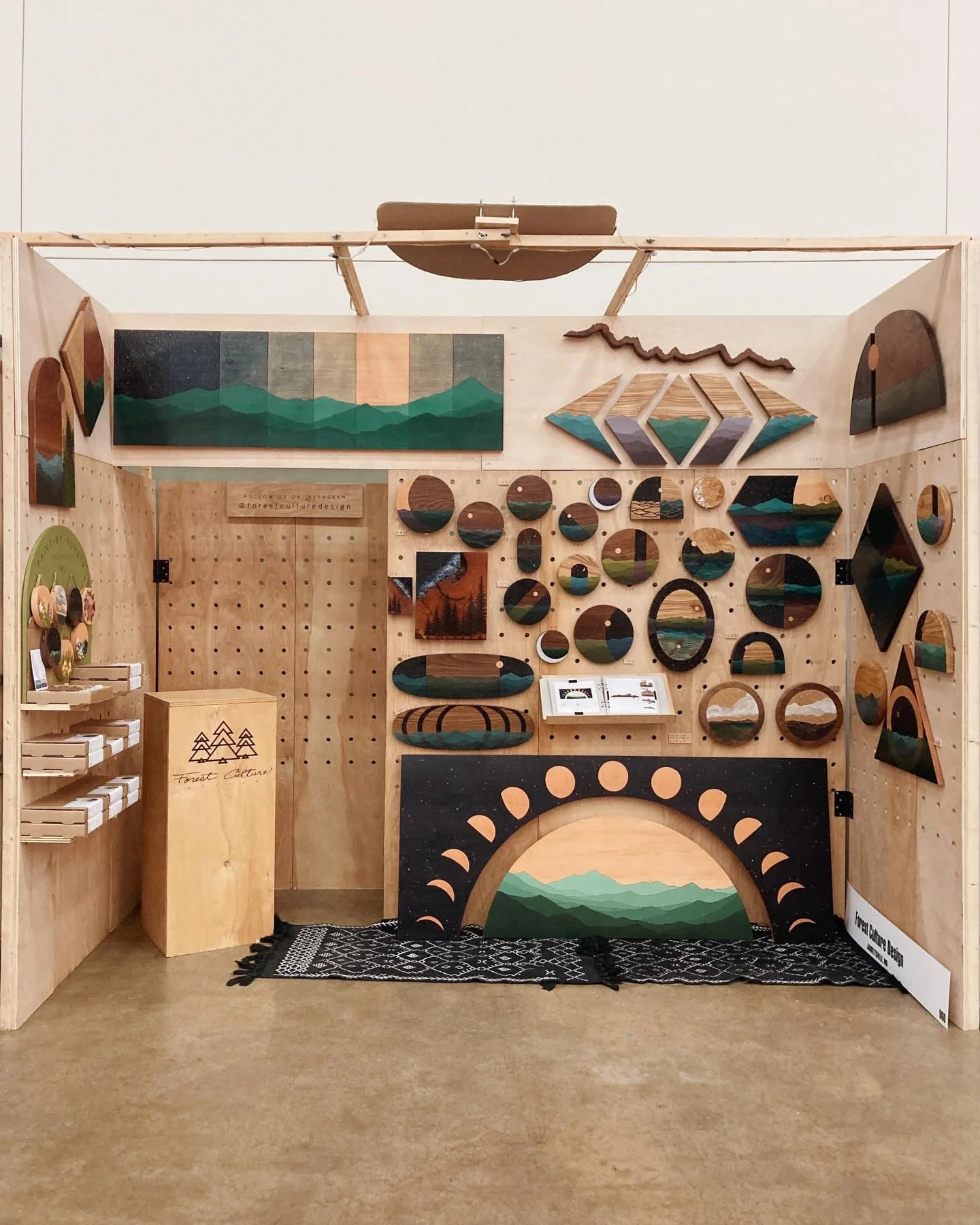 Our booth from American Craft Made in February of this year! We have a lot of events coming up this month! If you&rsquo;re in PA, MA, or NJ, come see us! Check out our schedule below:

March 7 - Ice + Fire Festival in Harrisburg, PA @thecityofhbg @ex