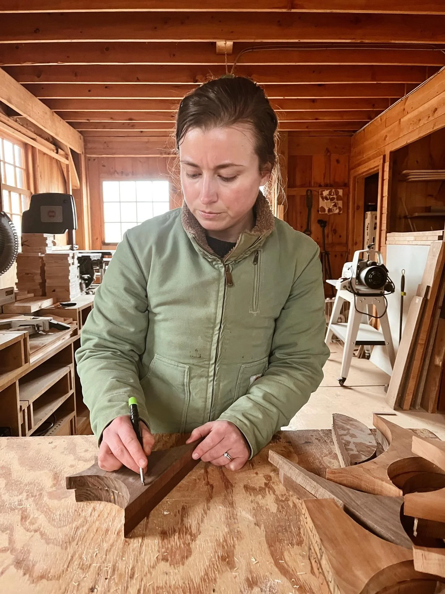 We&rsquo;ve mostly been on the road for shows this month so woodshop days have been scarce, but we try to sneak them in when we can! Hope to see you at our next two events - Modern Craft Market this weekend in Pittsburgh by @handmadearcade , and @blo