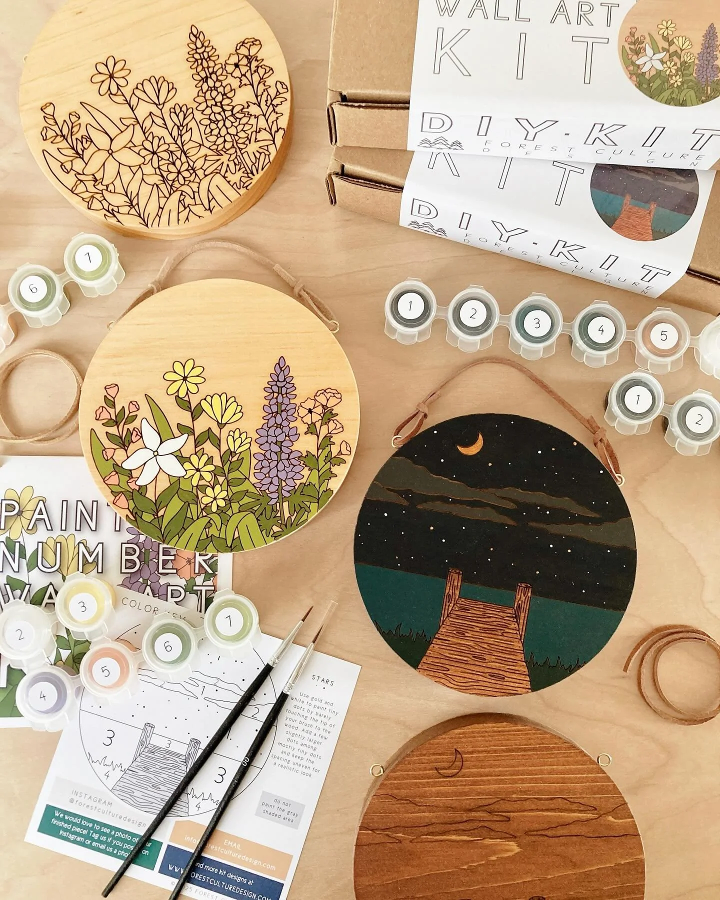 We&rsquo;re restocking paint by number kits this week before we head to @bloomflowerandhome ! We&rsquo;ll have these designs and several more, plus one brand new one, more on that soon! Make sure you have your tickets for the event, they&rsquo;re alm