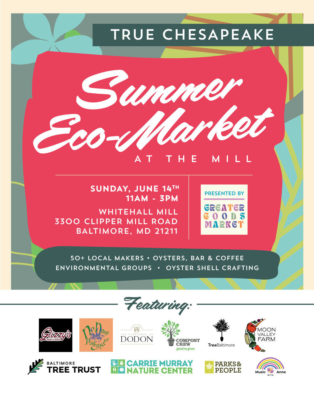 Summer Eco Market at the Mill - baltimore