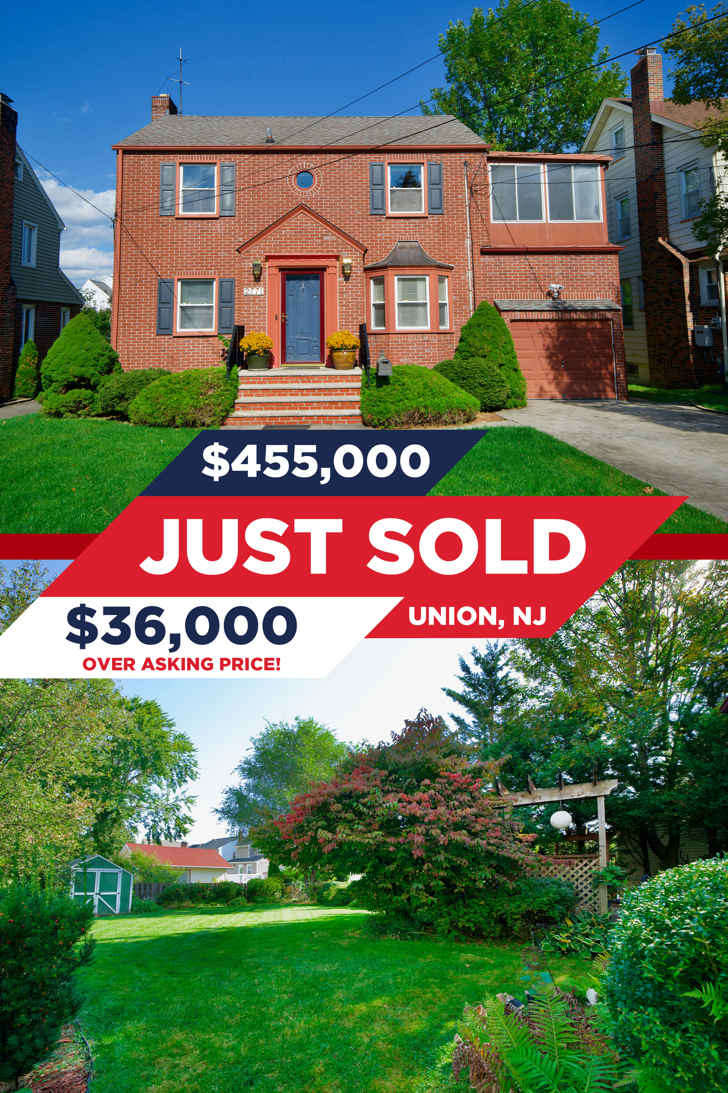 Larchmont Road in Union NJ Sold - Cat Gomes Sells Homes