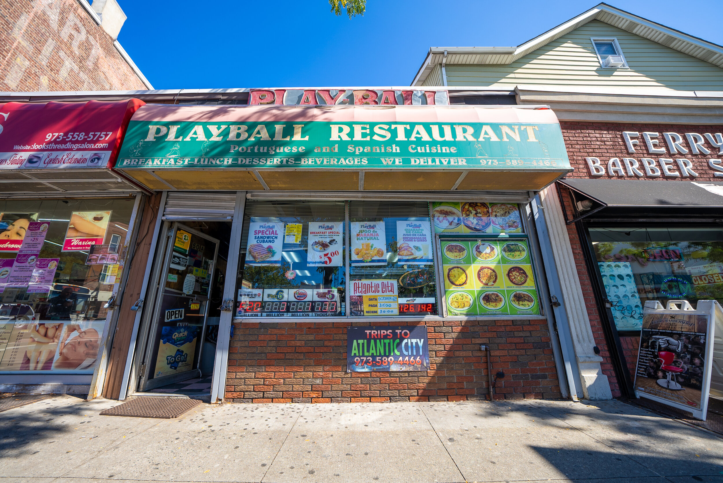 Playball Restaurant – 50A Ferry Street, Newark NJ (Business For Sale and Building For Lease)