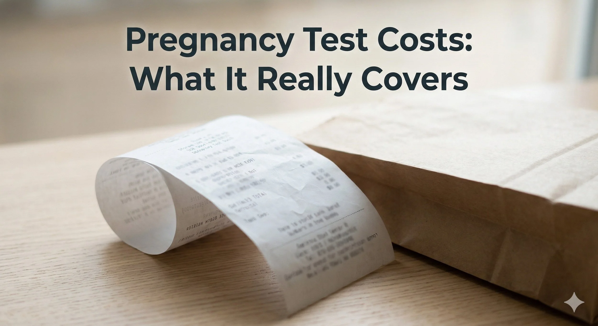 How Much Is a Pregnancy Test? What It Really Covers