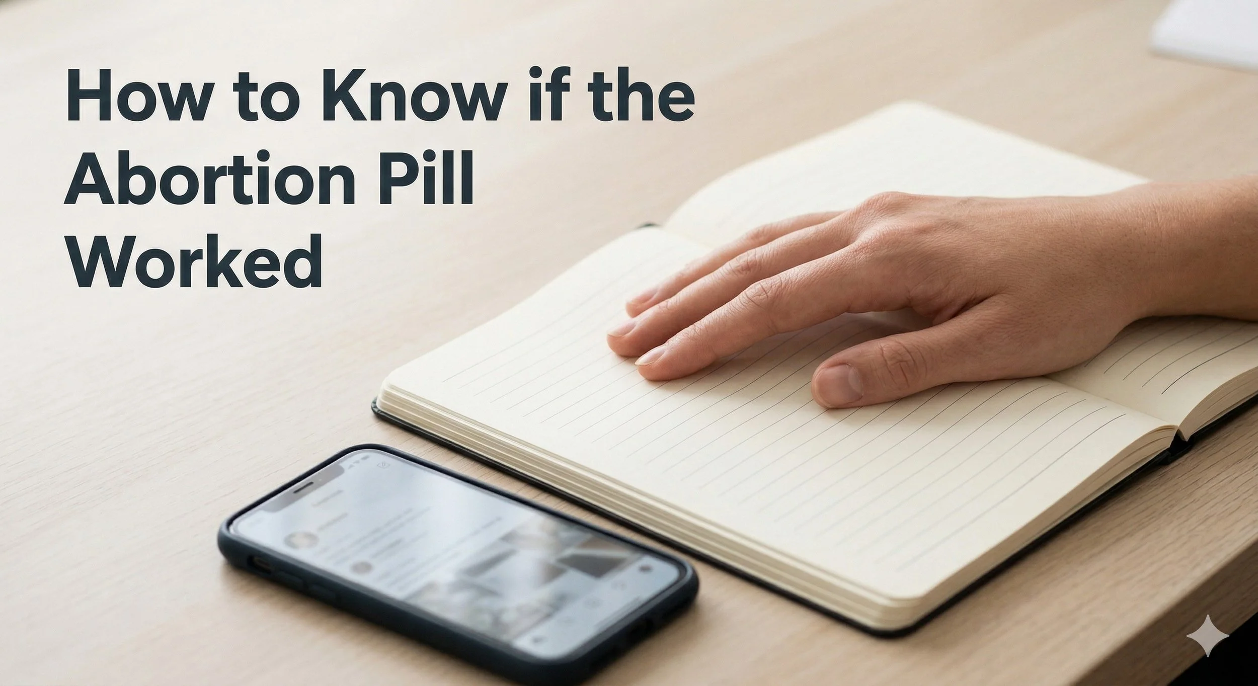How to Know if the Abortion Pill Worked