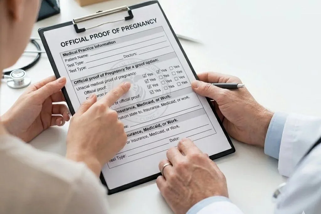 How to Get Official Proof of Pregnancy for Insurance, Medicaid, or Work&nbsp;