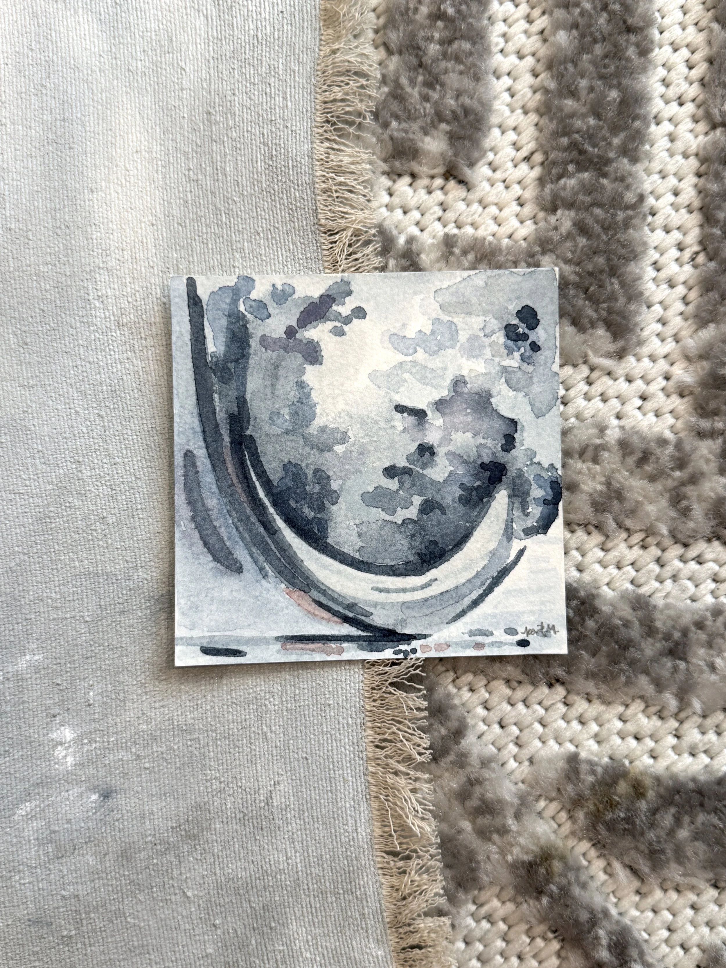 Abstract sea and wind 1