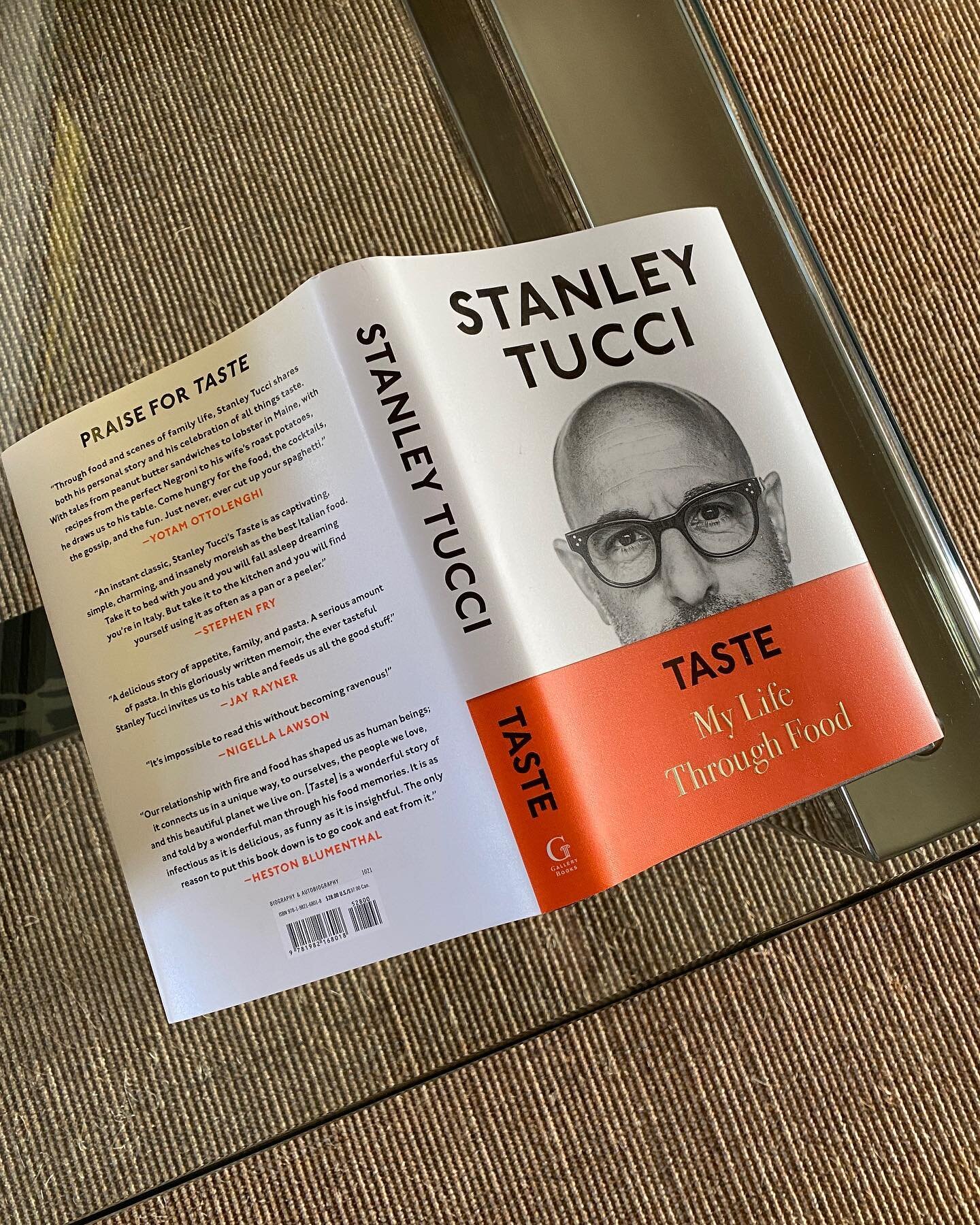 The only reason I put this book down is to find my way back to the kitchen.  If you&rsquo;re a food lover like me, you&rsquo;ll enjoy reading Taste.  @Stanleytucci brings you to his table and shares his romance with food from childhood to now in a wa