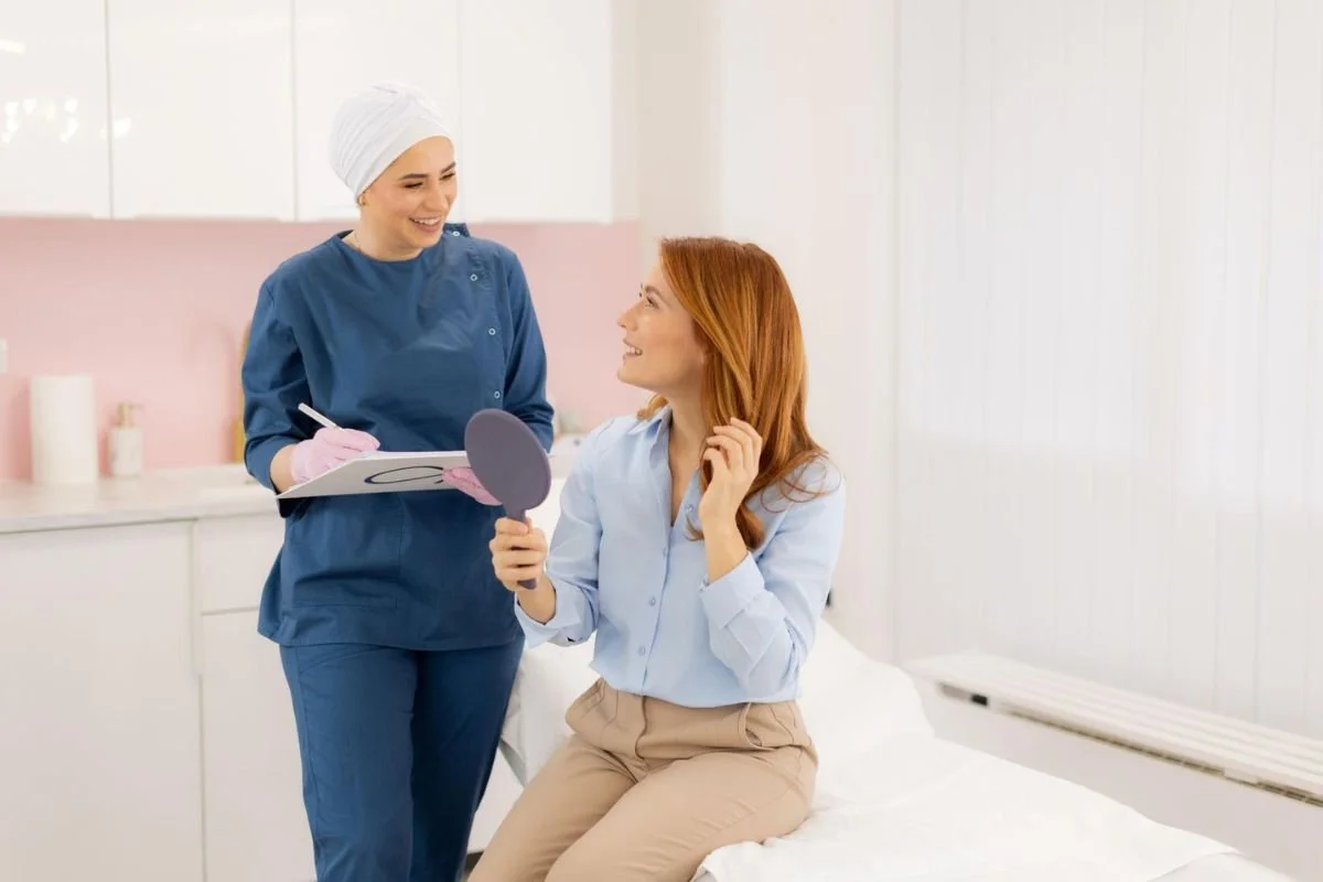 personalized acne facial consultation Sheboygan esthetician skin analysis