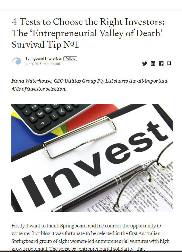    Fiona Waterhouse    SBE Australia 2013    6-30-2016 