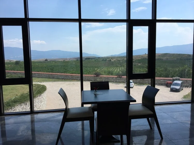 The tasting room
