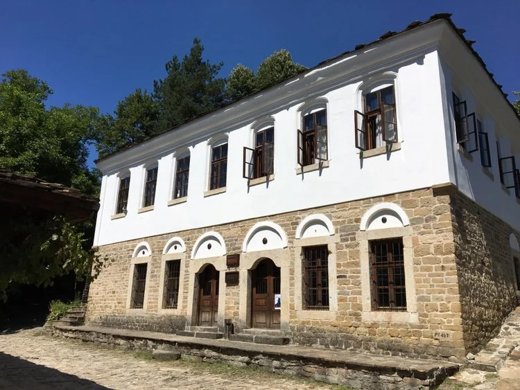Village of Bozhentsi - the old school