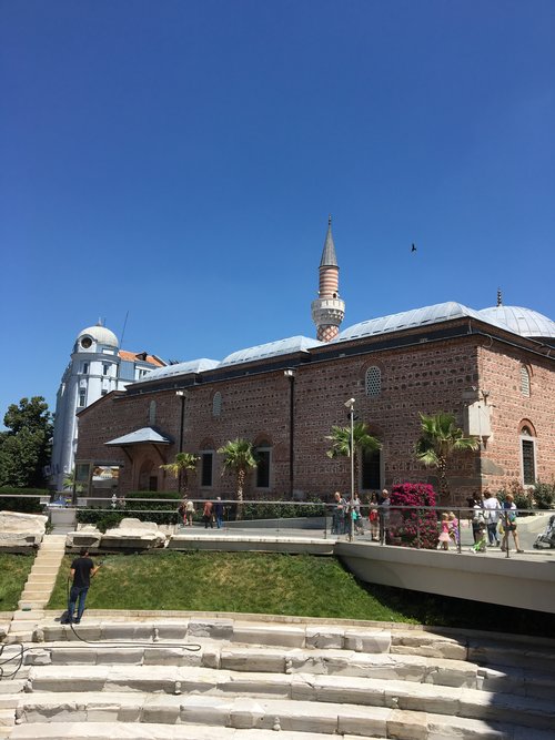The Roman Stadium and the Mosque