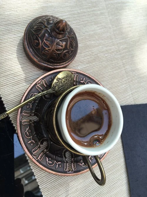 Turkish Coffee with Cardamom at Lime in Sofia