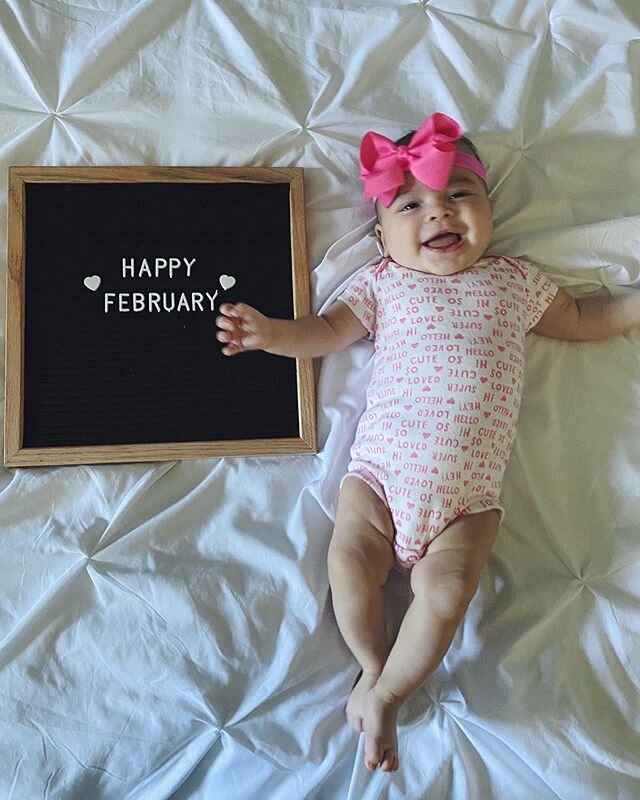 First week of February 2020!! Baby Gianna is ready for it! 💗
&bull;
&bull;
&bull;
#birth #doula #birthdoula #postpartum #postpartumdoula #infant #baby #newborn #babygirl #february