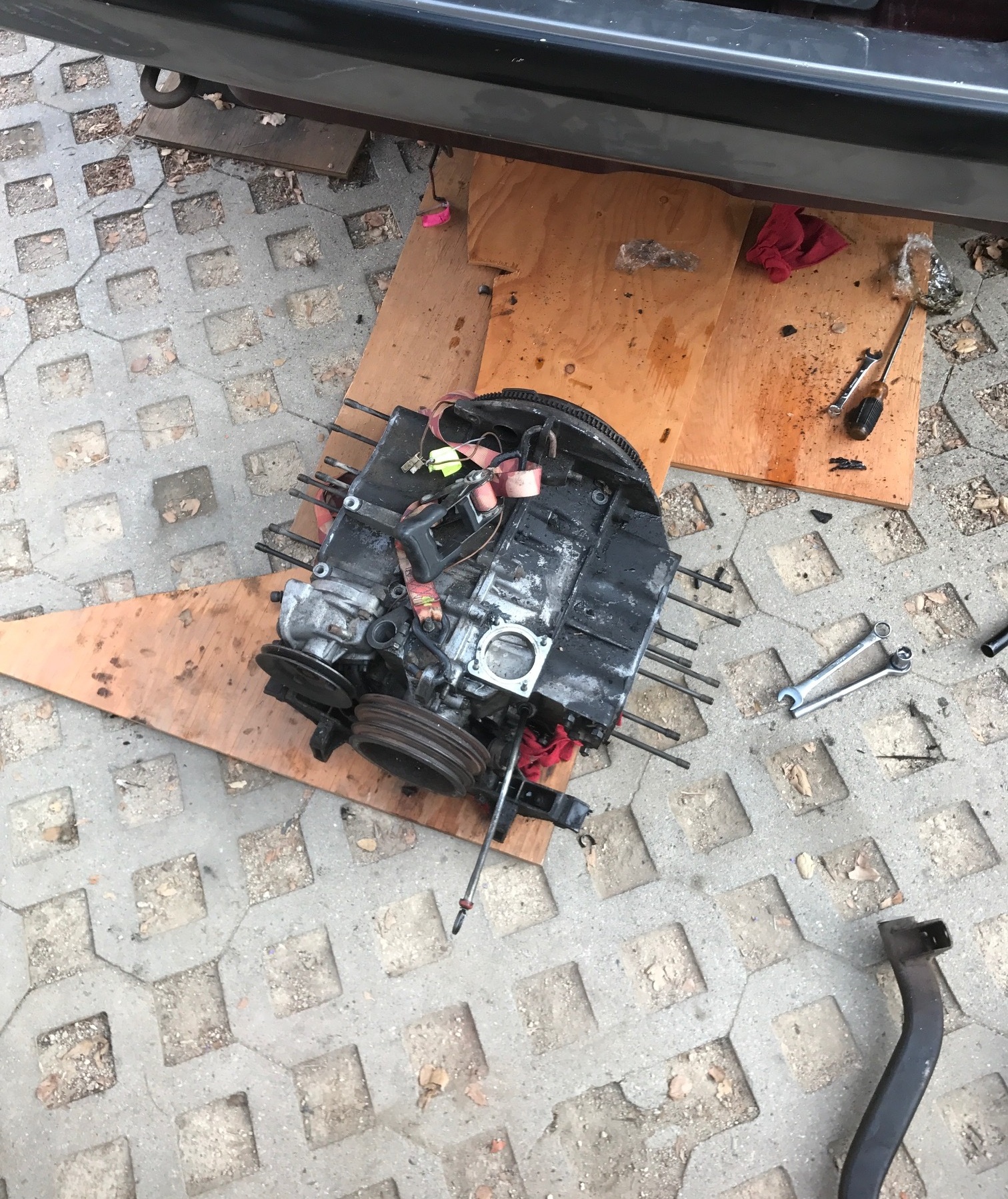 Engine out