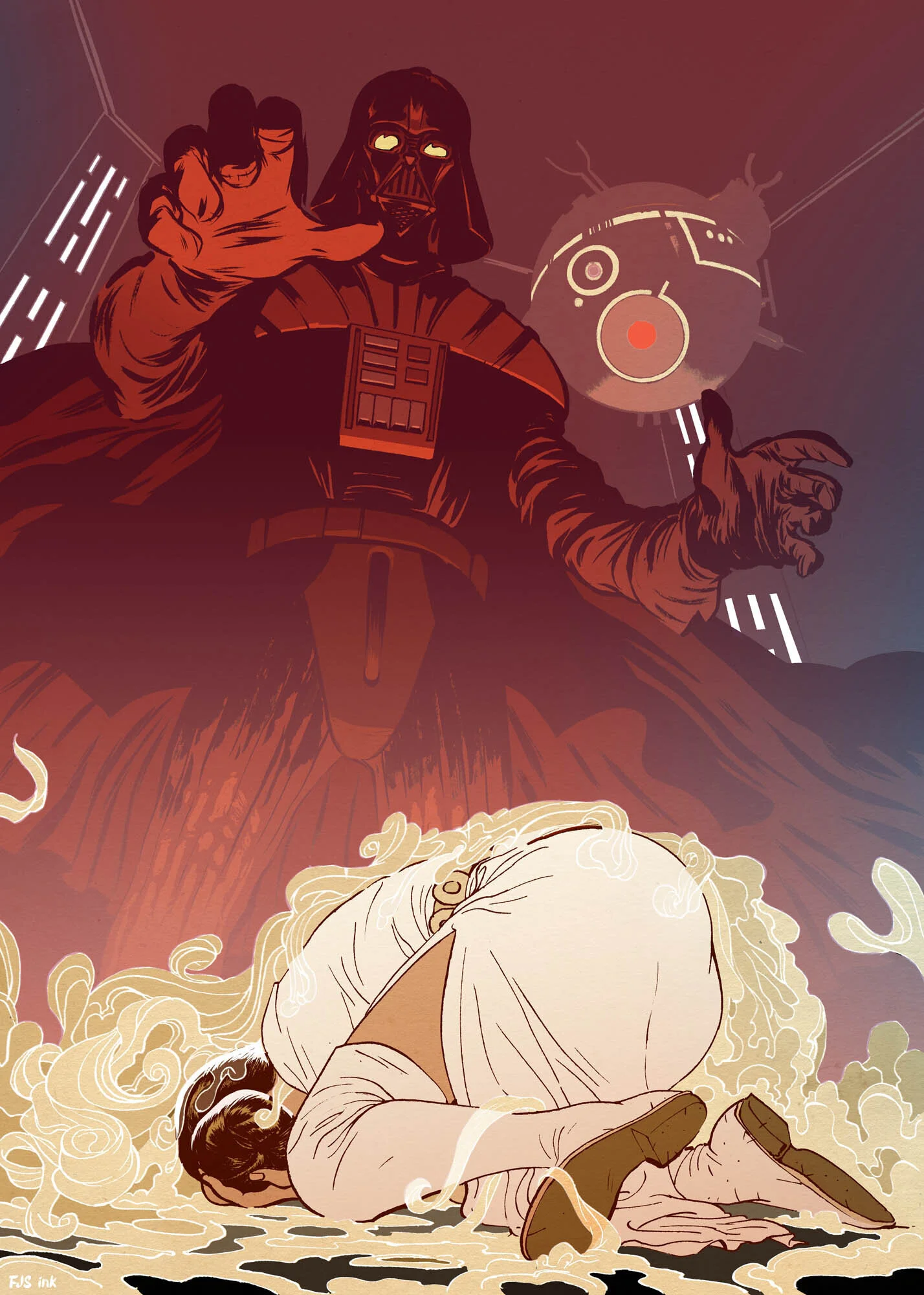 Darth Vader Interrogates Princess Leia