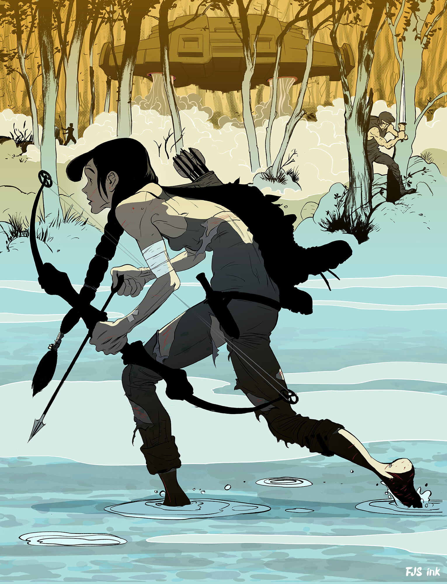 Katniss Enters the Game